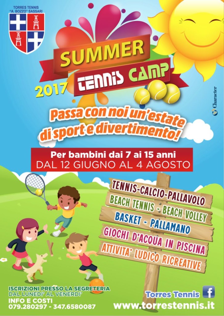 Summer Tennis Camp 2017