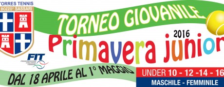 Torneo primavera junior 2016