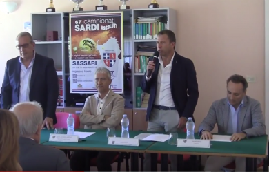 Conferenza stampa di presentazione Campionati Assoluti Sardi 2016