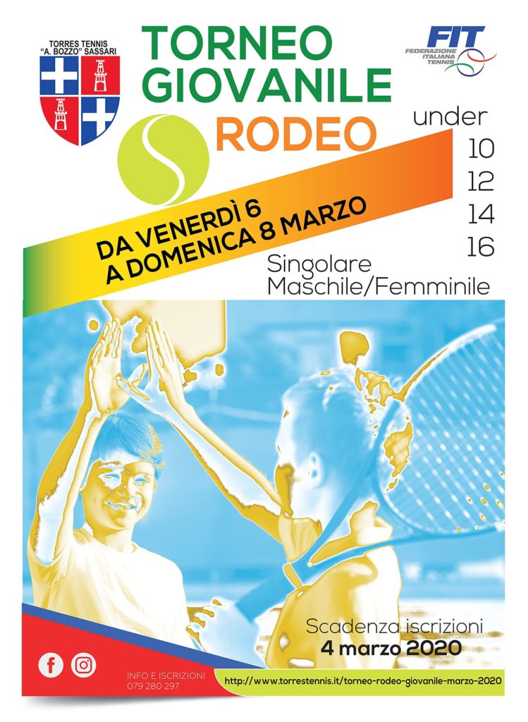 Locandina Torneo Giovanile Rodeo 2020