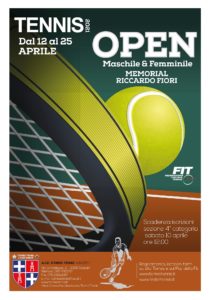 locandina open riccardo fiori 2021