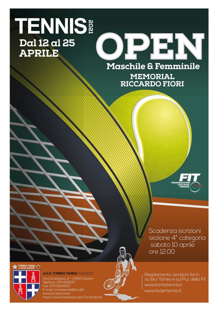 locandina open riccardo fiori 2021